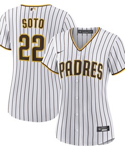 Juan Soto San Diego Padres Womens Home Replica Player Jersey - White/brown Mlb