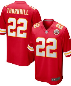 Juan Thornhill Kansas City Chiefs Game Jersey - Red Nfl