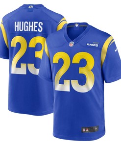 Juju Hughes Los Angeles Rams Game Player Jersey - Royal Nfl