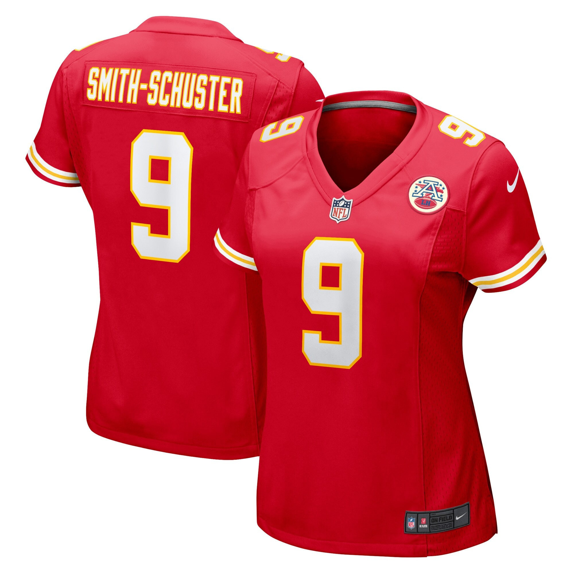 Juju Smith-schuster Kansas City Chiefs Womens Player Game Jersey - Red Nfl