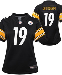 Juju Smith-schuster Pittsburgh Steelers Nike Girls Youth Game Jersey - Black