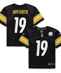 Juju Smith-schuster Pittsburgh Steelers Nike Preschool Player Game Jersey - Black