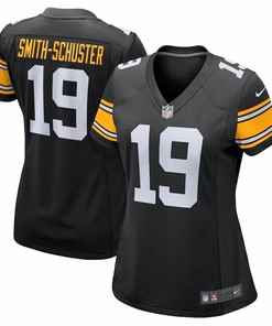 Juju Smith-schuster Pittsburgh Steelers Nike Womens Alternate Game Jersey - Black