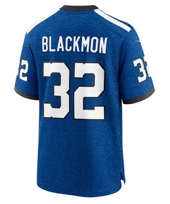 Julian Blackmon 32 Indianapolis Colts Indiana Nights Alternate Game Men Jersey - Royal