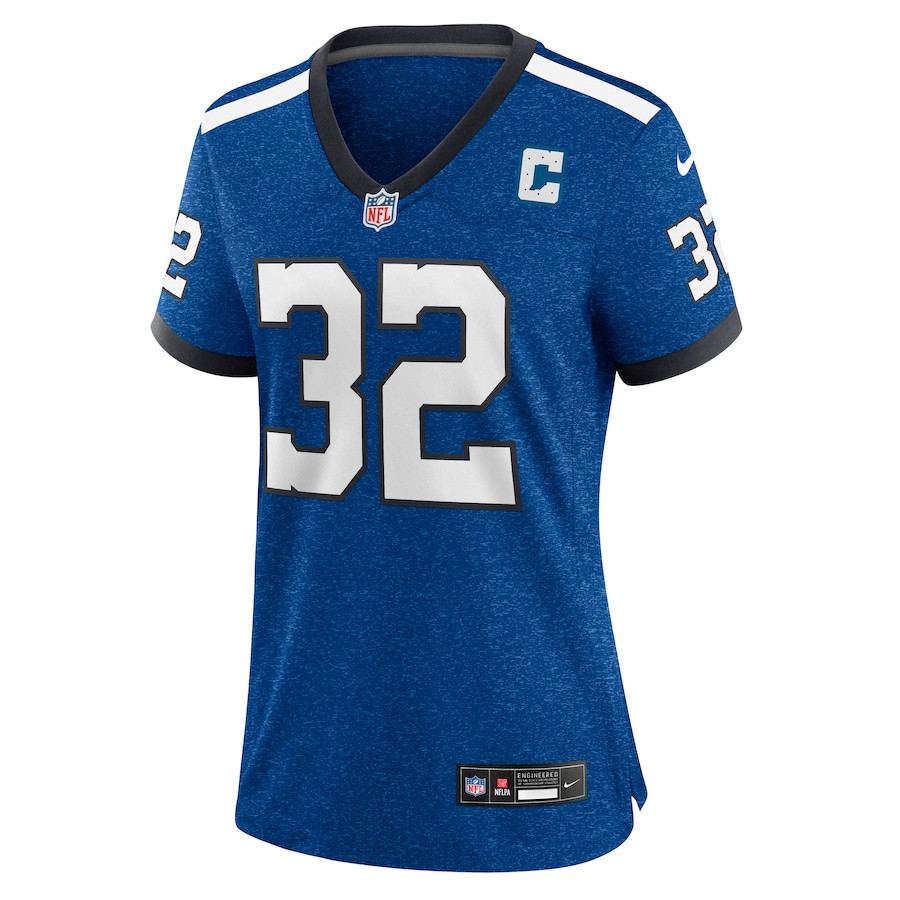 Julian Blackmon 32 Indianapolis Colts Indiana Nights Alternate Game Women Jersey - Royal