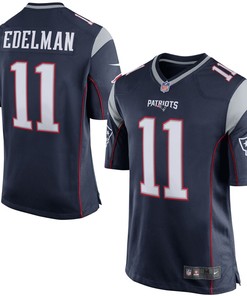 Julian Edelman New England Patriots Nike Game Jersey - Navy Blue