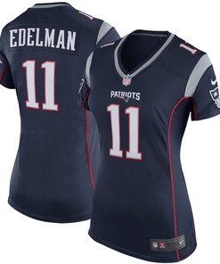 Julian Edelman New England Patriots Nike Womens Game Jersey - Navy Blue