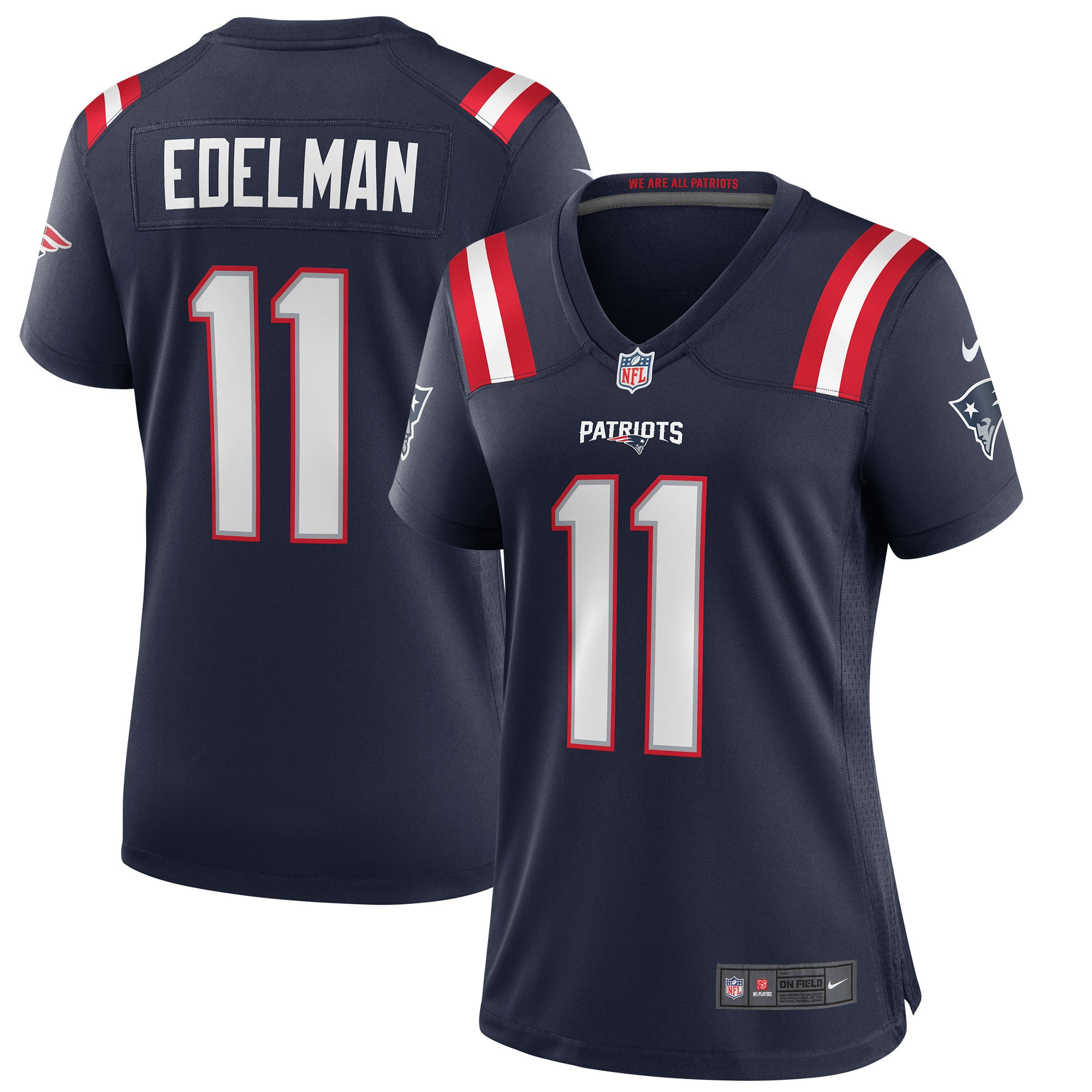 Julian Edelman New England Patriots Womens Game Jersey - Navy Nfl