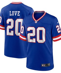 Julian Love 20 New York Giants Classic Player Game Jersey - Royal