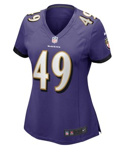 Julian Stanford Baltimore Ravens Women's Home Game Player Jersey - Purple