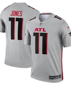 Julio Jones Atlanta Falcons Inverted Legend Player Jersey - Silver Nfl