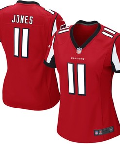 Julio Jones Atlanta Falcons Nike Womens Game Jersey - Red