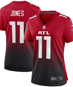 Julio Jones Atlanta Falcons Womens 2nd Alternate Game Jersey - Red Nfl