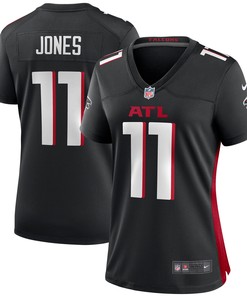 Julio Jones Atlanta Falcons Womens Player Game Jersey Black Nfl