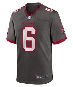 Julio Jones Tampa Bay Buccaneers Player Game Jersey - Pewter