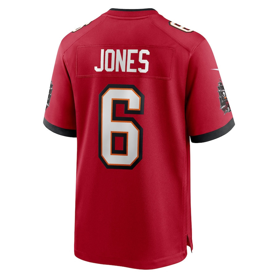 Julio Jones Tampa Bay Buccaneers Player Game Jersey - Red