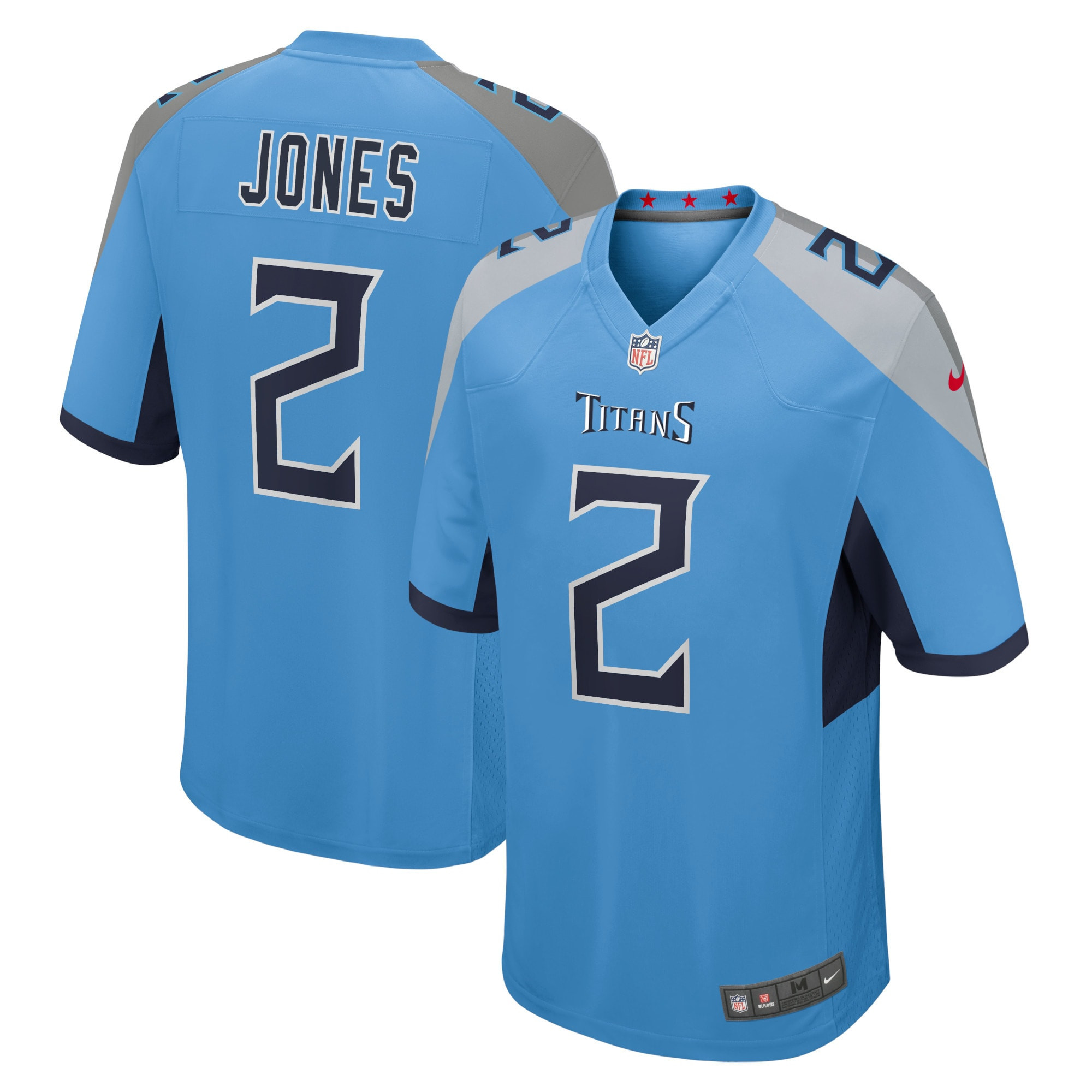 Julio Jones Tennessee Titans Game Jersey - Light Blue Nfl