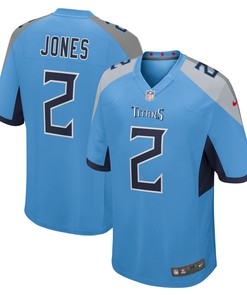 Julio Jones Tennessee Titans Game Jersey - Light Blue Nfl