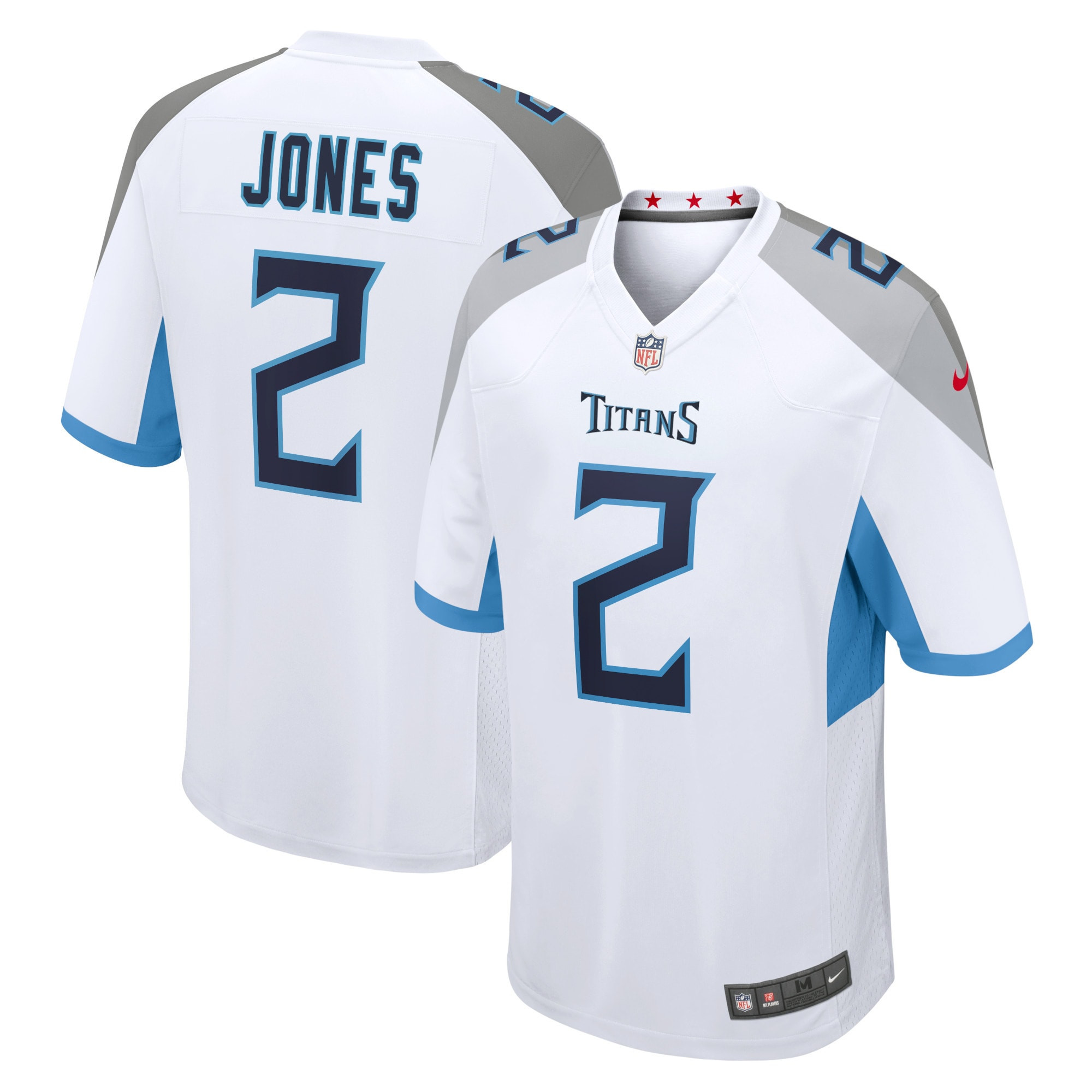 Julio Jones Tennessee Titans Game Jersey White Nfl