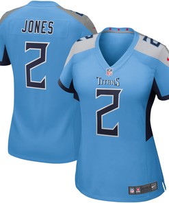 Julio Jones Tennessee Titans Womens Game Jersey Light Blue Nfl