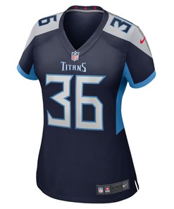 Julius Chestnut Tennessee Titans Women's Game Player Jersey - Navy