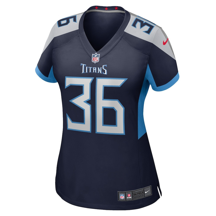 Julius Chestnut Tennessee Titans Women's Game Player Jersey - Navy