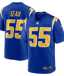 Junior Seau Los Angeles Chargers Retired Player Alternate Game Jersey - Royal Nfl