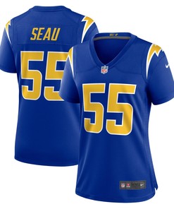 Junior Seau Los Angeles Chargers Womens Retired Game Jersey - Royal Nfl