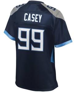 Jurrell Casey Tennessee Titans Nfl Pro Line Womens Jersey - Navy