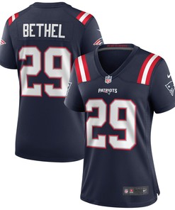 Justin Bethel New England Patriots Womens Game Jersey - Navy Nfl