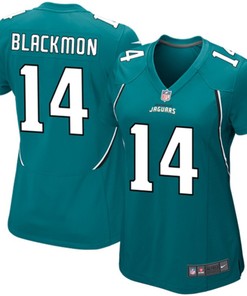 Justin Blackmon Jacksonville Jaguars Historic Logo Nike Womens Game Jersey