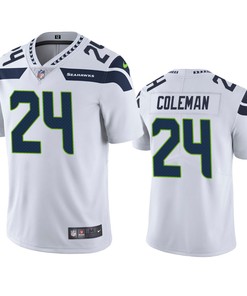 Justin Coleman 24 Seattle Seahawks White Vapor Limited Jersey