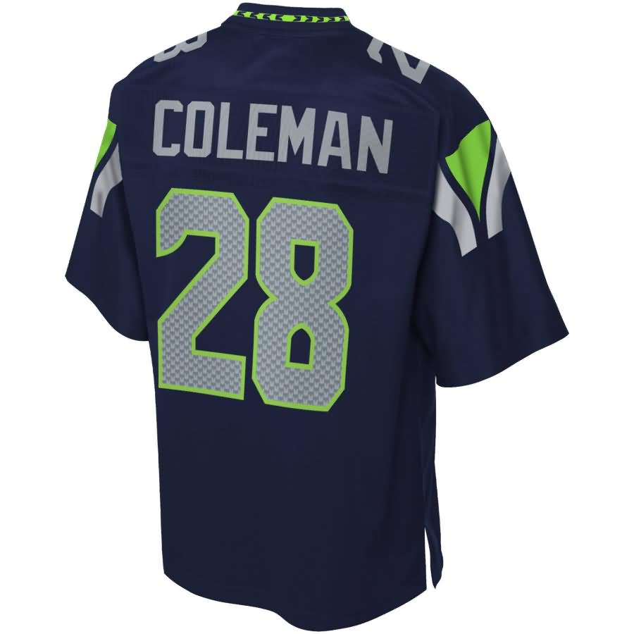 Justin Coleman Seattle Seahawks Nfl Pro Line Team Color Player Jersey - College Navy