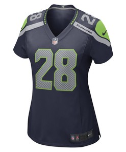 Justin Coleman Seattle Seahawks Women's Game Player Jersey - College Navy