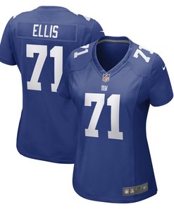 Justin Ellis New York Giants Women's Game Player Jersey - Royal