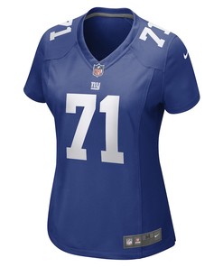 Justin Ellis New York Giants Women's Game Player Jersey - Royal