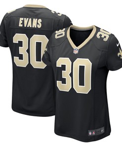 Justin Evans 30 New Orleans Saints Women's Game Player Jersey - Black