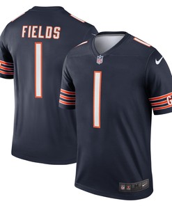 Justin Fields Chicago Bears Legend Jersey - Navy Nfl