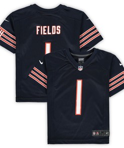 Justin Fields Chicago Bears Preschool Game Jersey - Navy Nfl