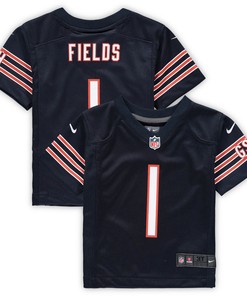 Justin Fields Chicago Bears Toddler Game Jersey - Navy Nfl