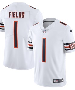 Justin Fields Chicago Bears Vapor Limited Jersey White Nfl