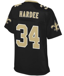 Justin Hardee New Orleans Saints Nfl Pro Line Womens Team Color Player Jersey - Black