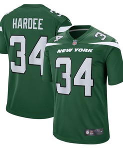 Justin Hardee New York Jets Game Jersey - Gotham Green Nfl