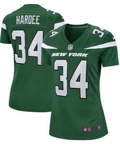 Justin Hardee New York Jets Womens Game Jersey - Gotham Green Nfl