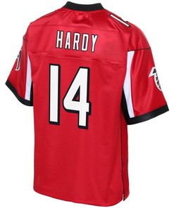 Justin Hardy Atlanta Falcons Nfl Pro Line Team Color Player Jersey - Red