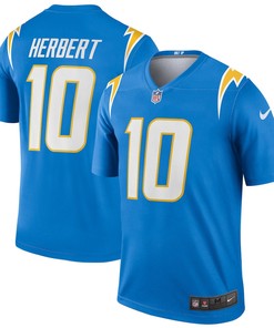 Justin Herbert 10 Los Angeles Chargers Legend Jersey - Powder Blue