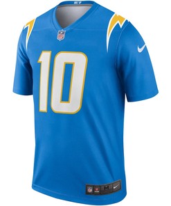 Justin Herbert 10 Los Angeles Chargers Legend Jersey - Powder Blue