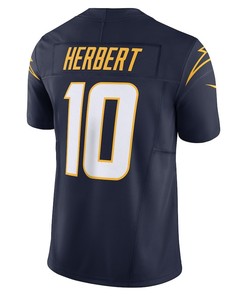 Justin Herbert 10 Los Angeles Chargers Vapor F.U.S.E. Limited Alternate 1 Jersey - Navy