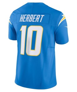 Justin Herbert 10 Los Angeles Chargers Vapor F.U.S.E. Limited Jersey - Powder Blue
