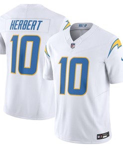 Justin Herbert 10 Los Angeles Chargers Vapor F.U.S.E. Limited Jersey - White